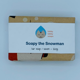 Soapy the Snowman Handmade Soap